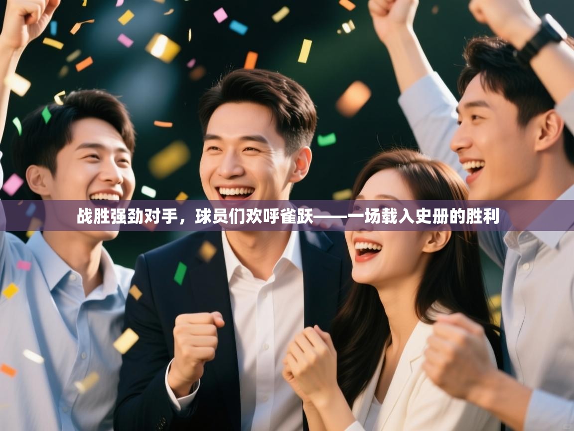 战胜强劲对手，球员们欢呼雀跃——一场载入史册的胜利
